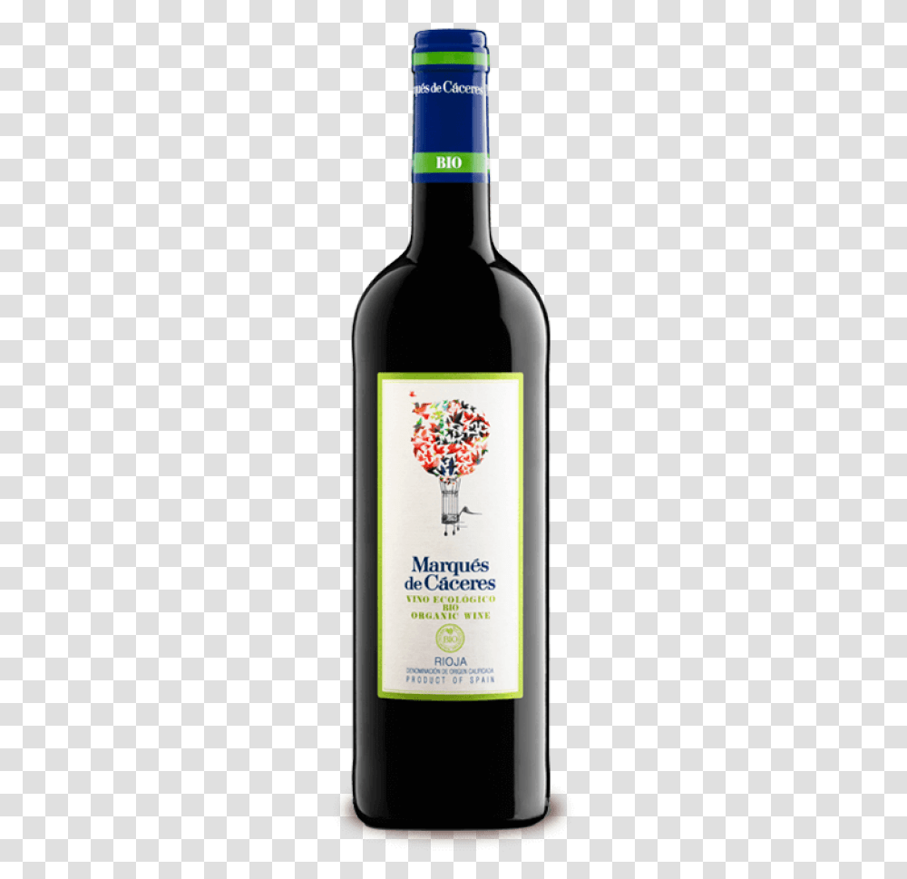 Bio Organic Wine Marques De Caceres 2017, Alcohol, Beverage, Red Wine, Bottle Transparent Png