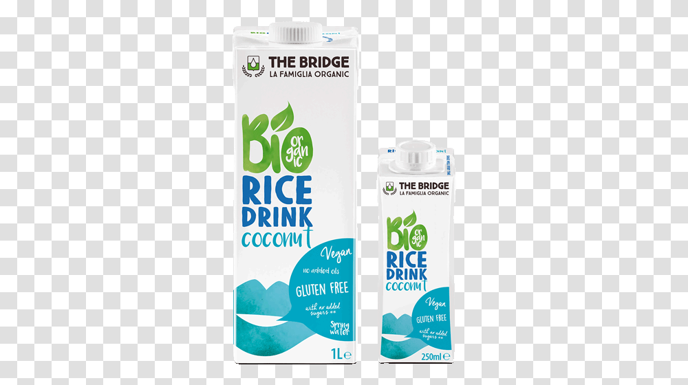 Bio Rice Drink Coconut, Bottle, Flyer, Poster, Paper Transparent Png