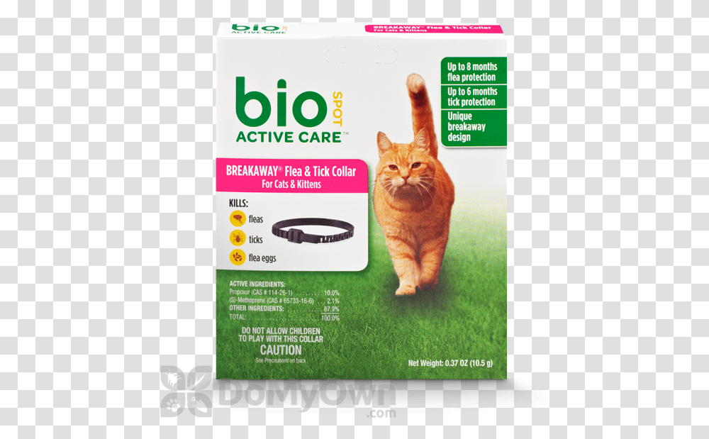 Bio Spot, Poster, Advertisement, Cat, Pet Transparent Png
