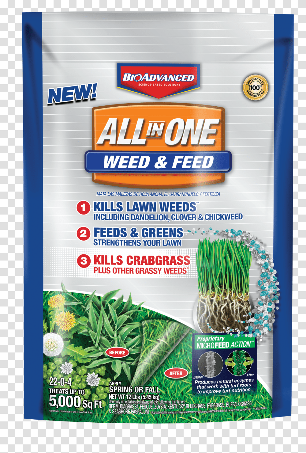 Bioadvanced Weed And Feed Transparent Png