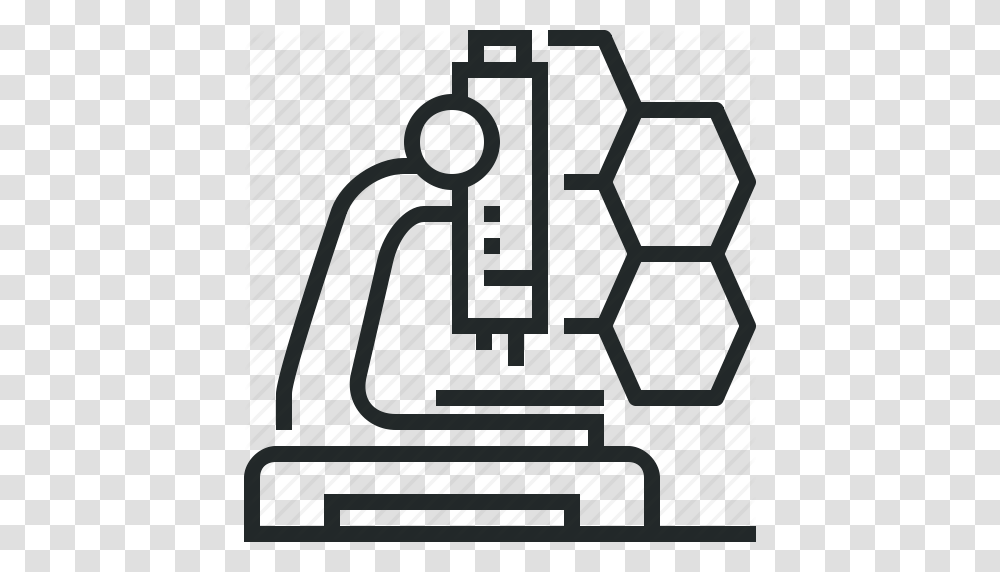 Biochemistry Chemistry Lab Microscope Research Science, Rug, Food, Honeycomb Transparent Png