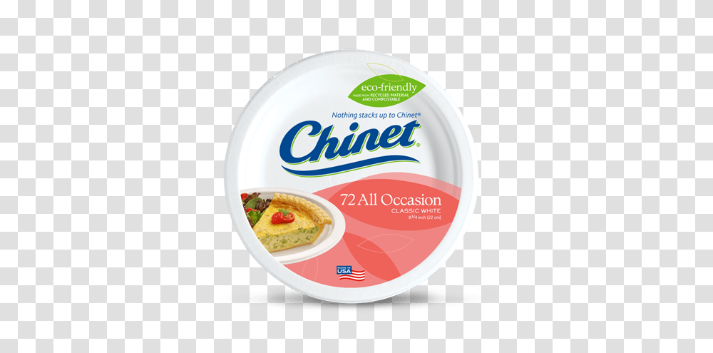 Biodegradable Round Paper Plates Classic, Food, Dessert, Mayonnaise, Bread Transparent Png