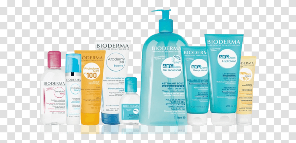 Bioderma, Bottle, Lotion, Cosmetics, Sunscreen Transparent Png