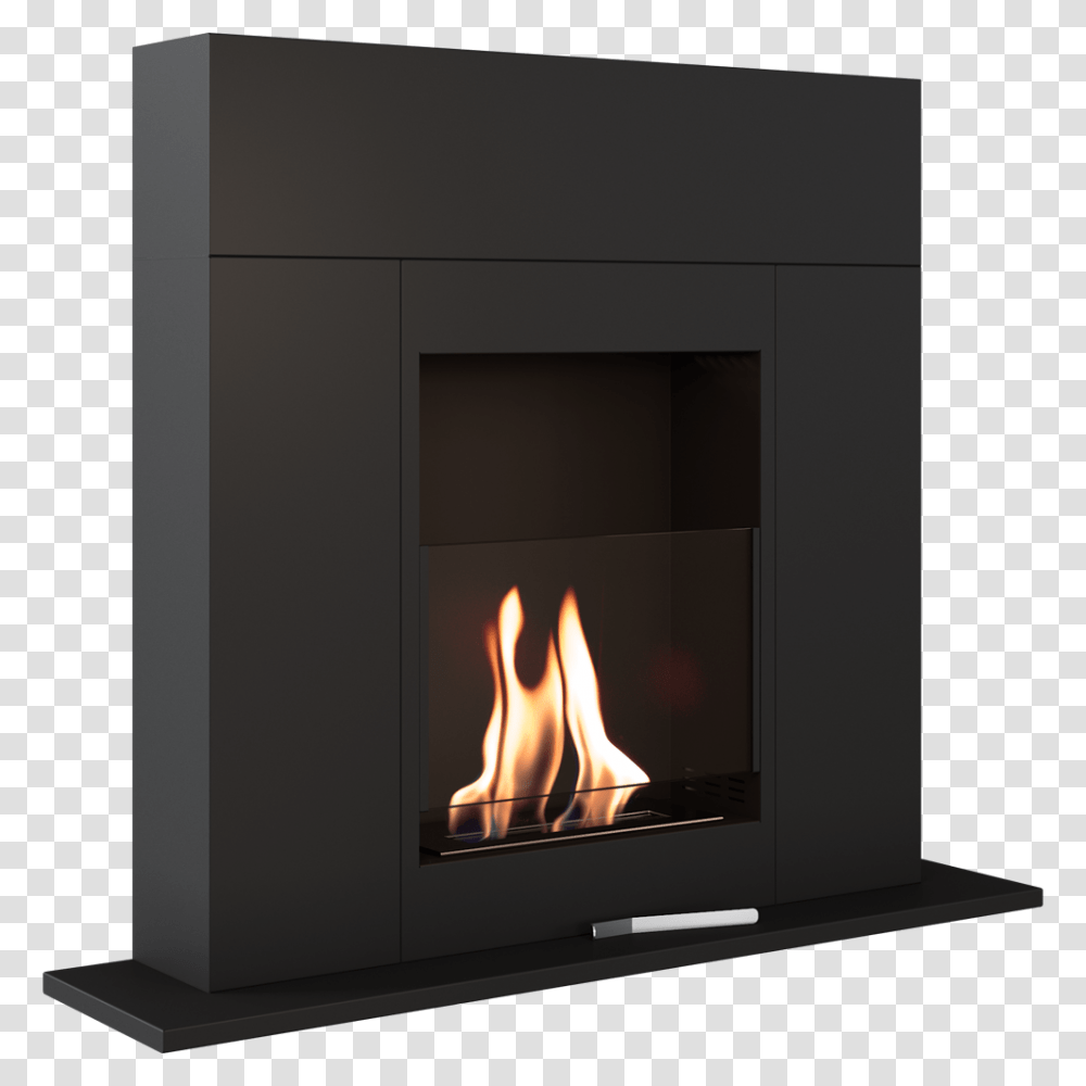 Biofireplace Whiskey Black, Indoors, Hearth Transparent Png