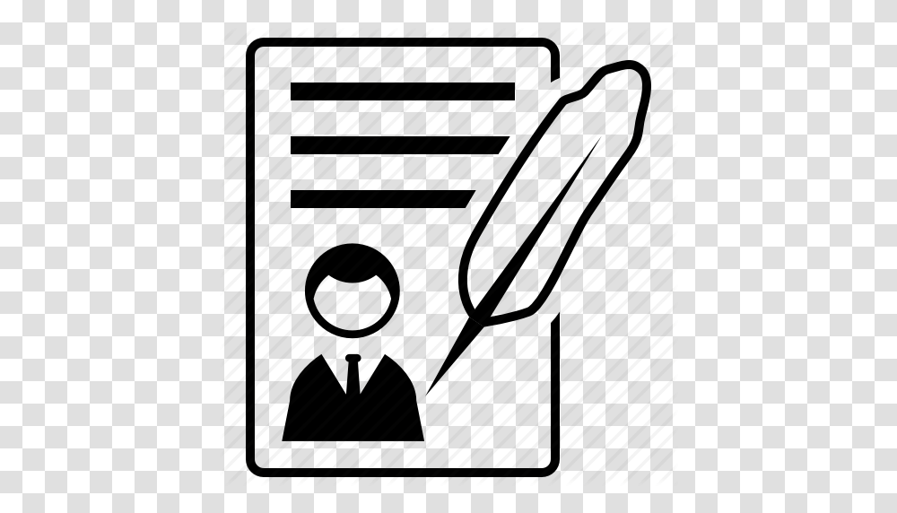 Biography Document Write Icon Transparent Png
