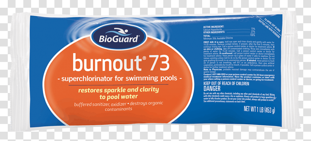 Bioguard Burnout 73 Shock Packaging And Labeling, Flyer, Poster, Paper, Advertisement Transparent Png