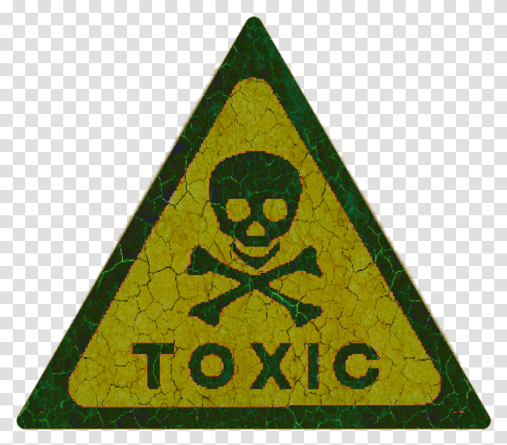 Biohazard Bio Hazard Biowaste Slime Green Toxic Toxic Sign, Triangle Transparent Png