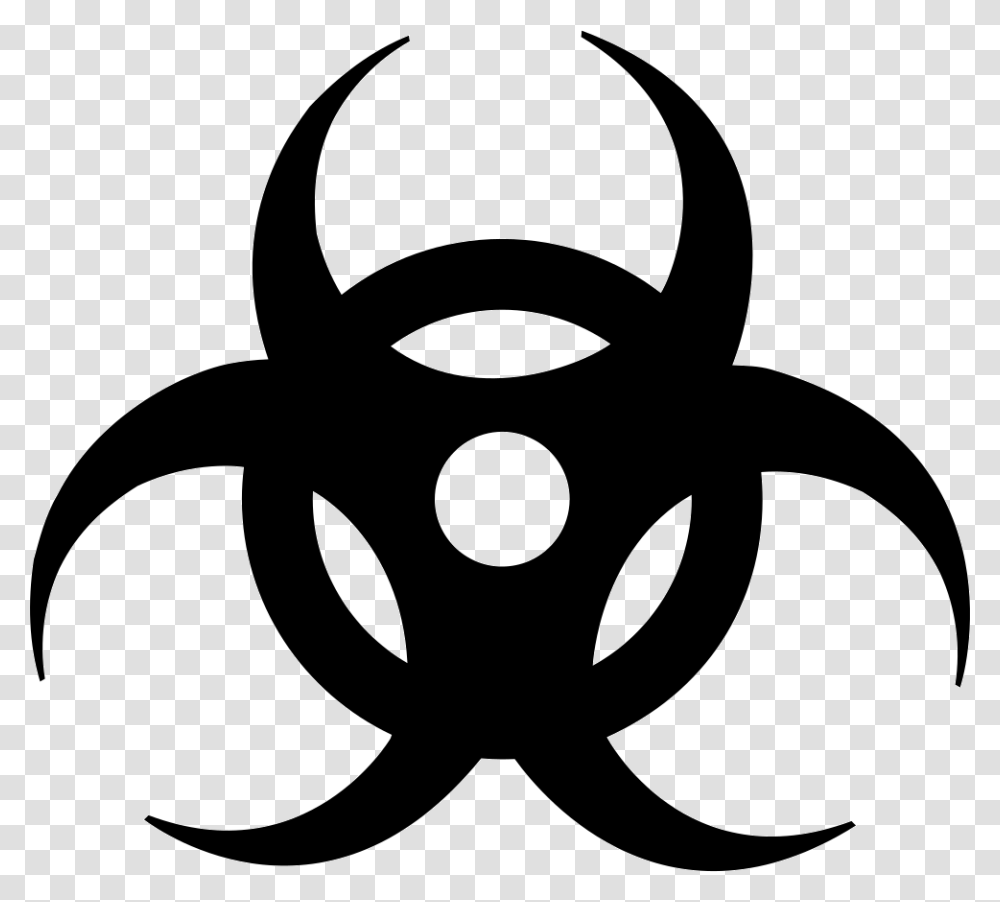 Biohazard Biohazard Svg, Logo, Trademark, Stencil Transparent Png