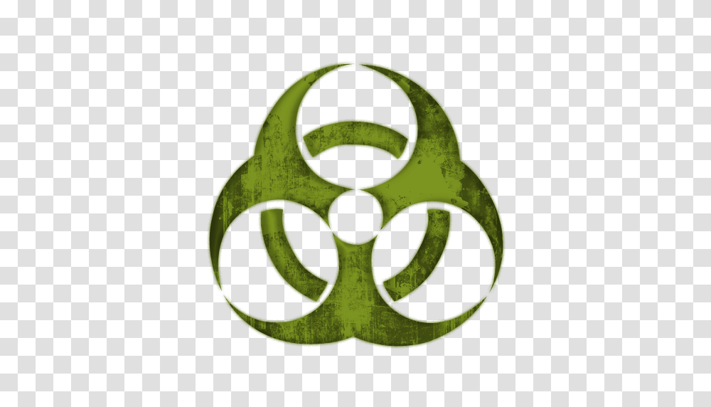 Biohazard Clipart Background, Logo, Trademark, Green Transparent Png