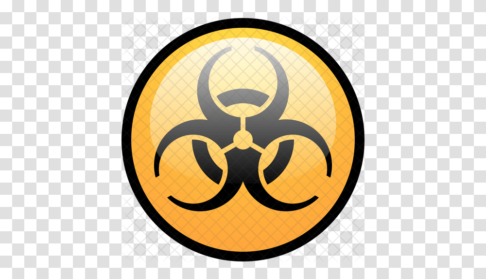 Biohazard Icon Biohazard Symbol, Logo, Trademark, Text, Clock Tower Transparent Png