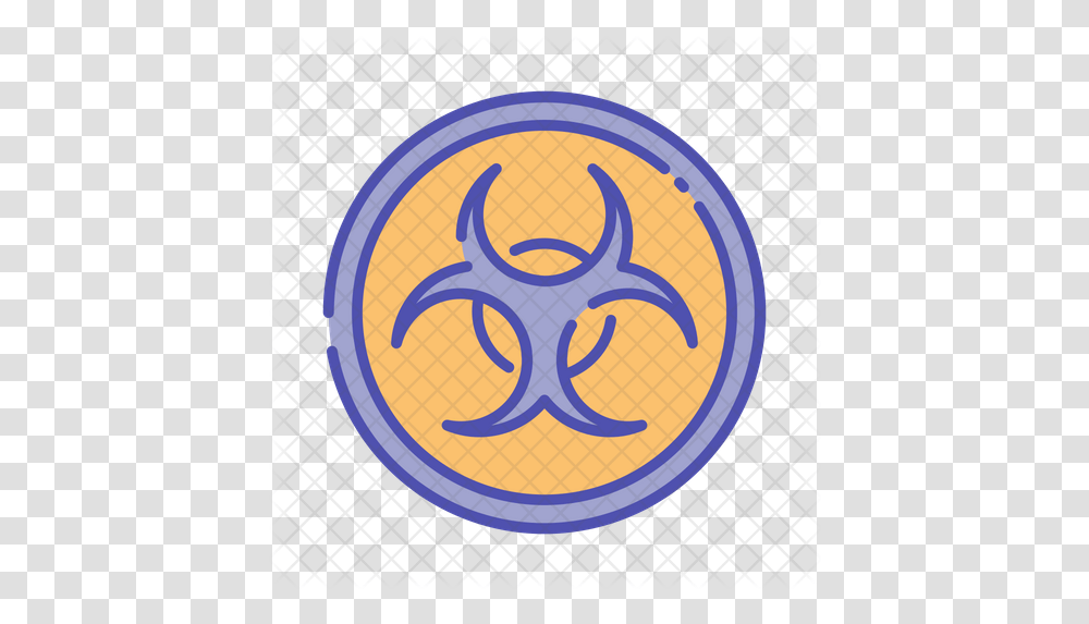 Biohazard Icon Dot, Symbol, Logo, Trademark, Emblem Transparent Png