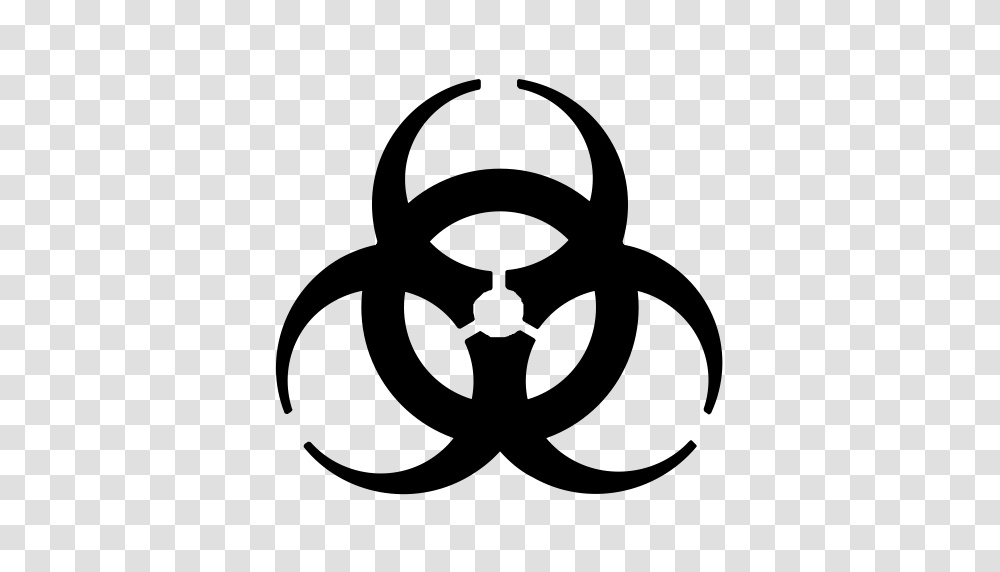 Biohazard Icon With And Vector Format For Free Unlimited, Gray, World Of Warcraft Transparent Png