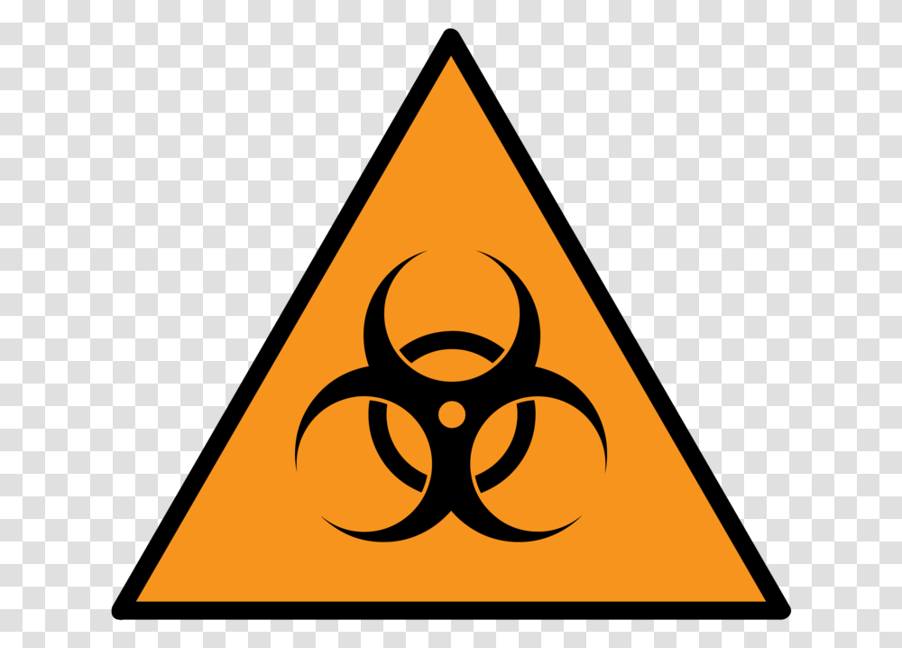 Biohazard Image With Biohazard Clipart, Triangle, Sign, Road Sign Transparent Png