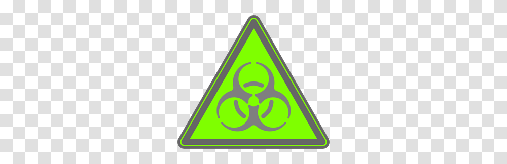 Biohazard Neongreen Clip Arts For Web, Triangle, Sign, Road Sign Transparent Png