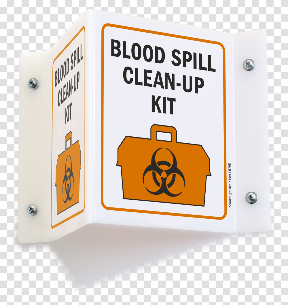 Biohazard Spill Kit Sign, Electrical Device, First Aid, Fuse Transparent Png
