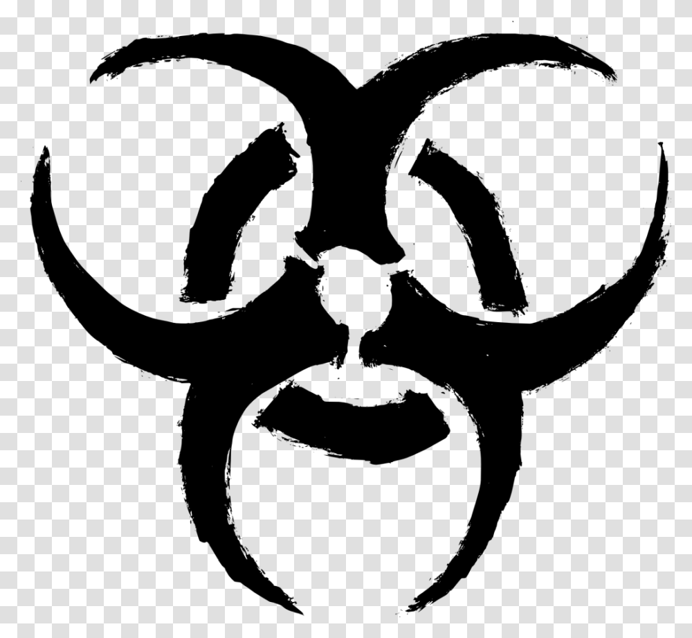 Biohazard Symbol Background, Gray, World Of Warcraft Transparent Png