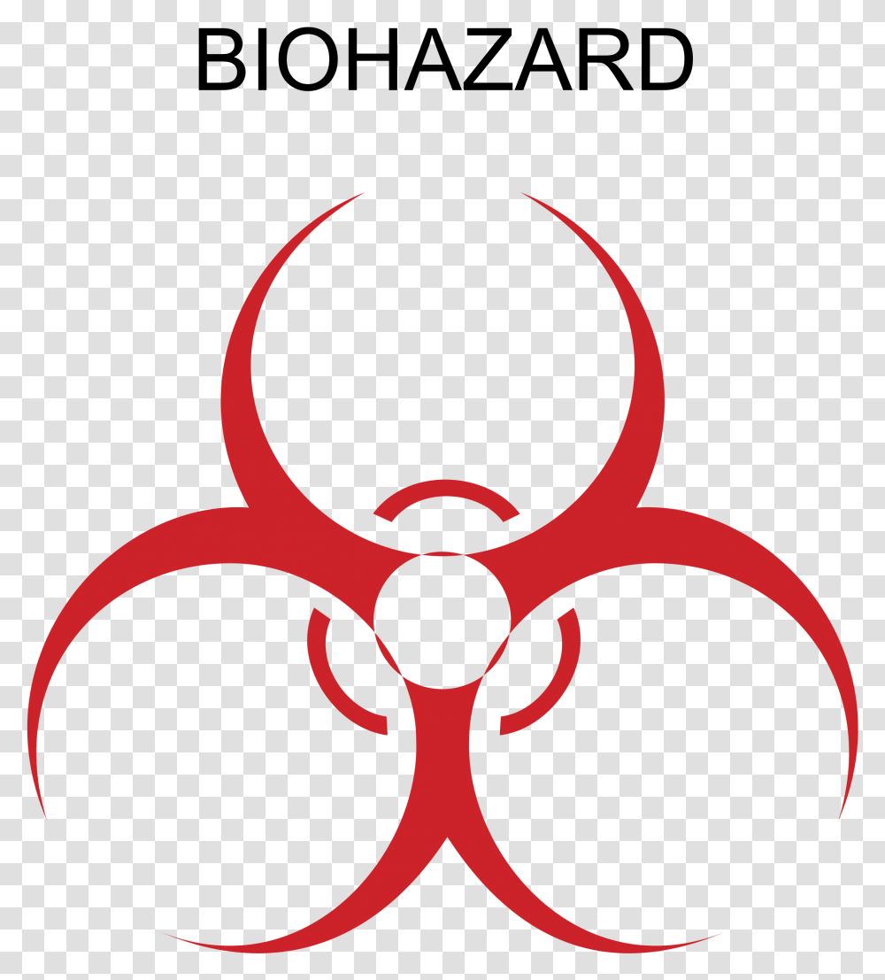 Biohazard Symbol Clipart Biohazard Vector, Scissors, Blade, Weapon, Weaponry Transparent Png