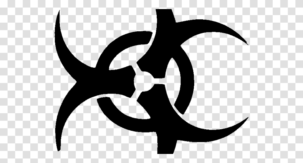 Biohazard Symbol Clipart Official Best Symbols, Gray, World Of Warcraft Transparent Png