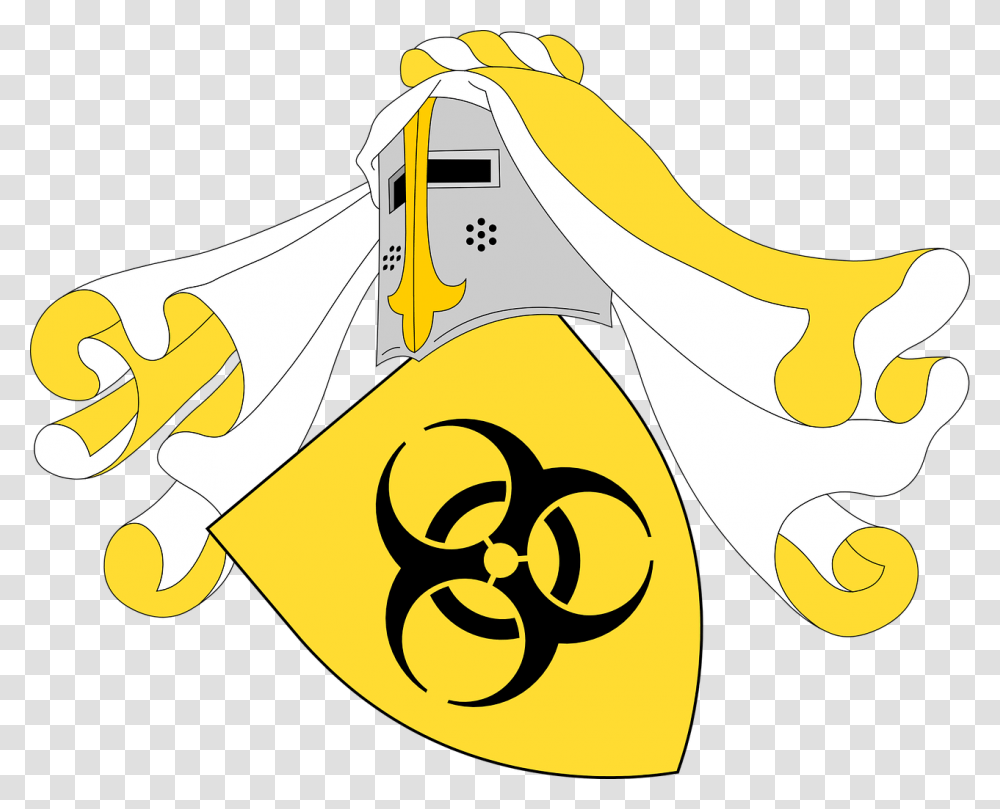 Biohazard Symbol, Recycling Symbol, Light Transparent Png