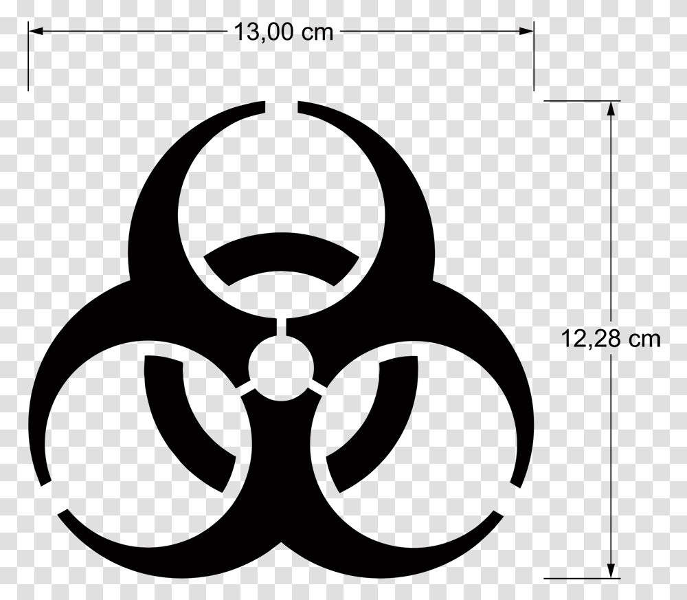Biohazard Symbol Download Biohazard Symbol, Moon, Outer Space, Night, Astronomy Transparent Png
