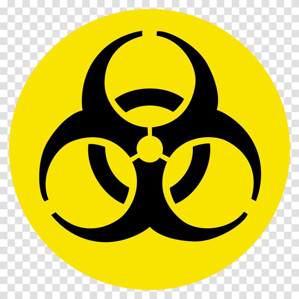 Biohazard Symbol, Logo, Trademark, Banana, Fruit Transparent Png