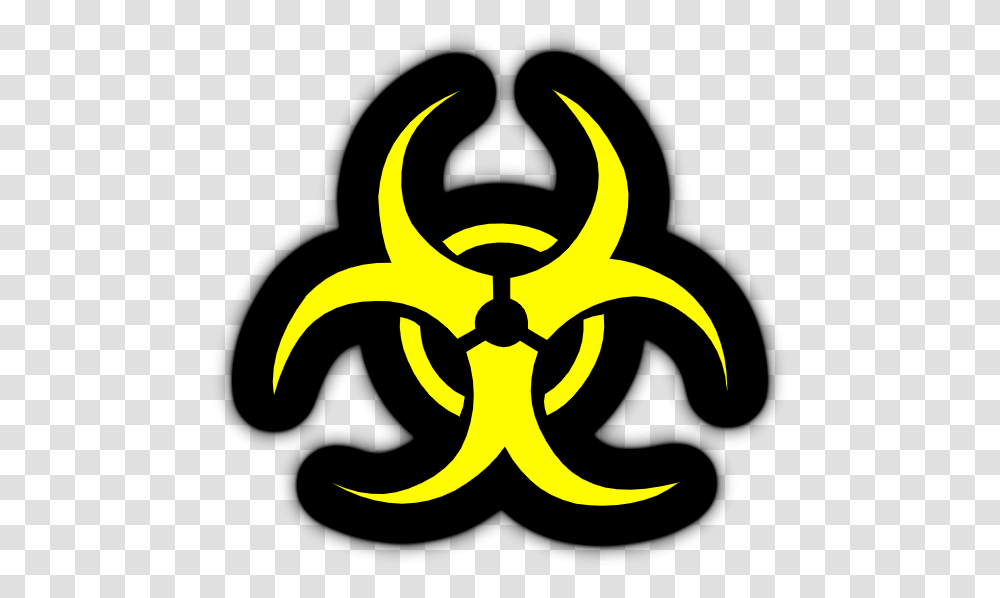 Biohazard Symbol Patch, Logo, Trademark, Antelope, Wildlife Transparent Png
