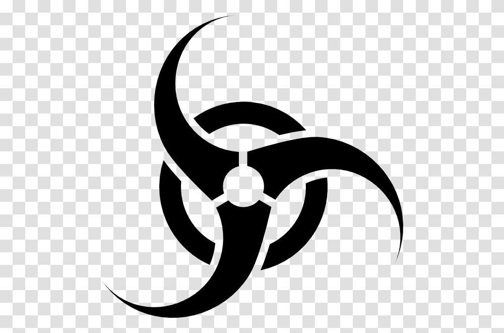 Biohazard Symbol Svg, Stencil, Label, Logo Transparent Png