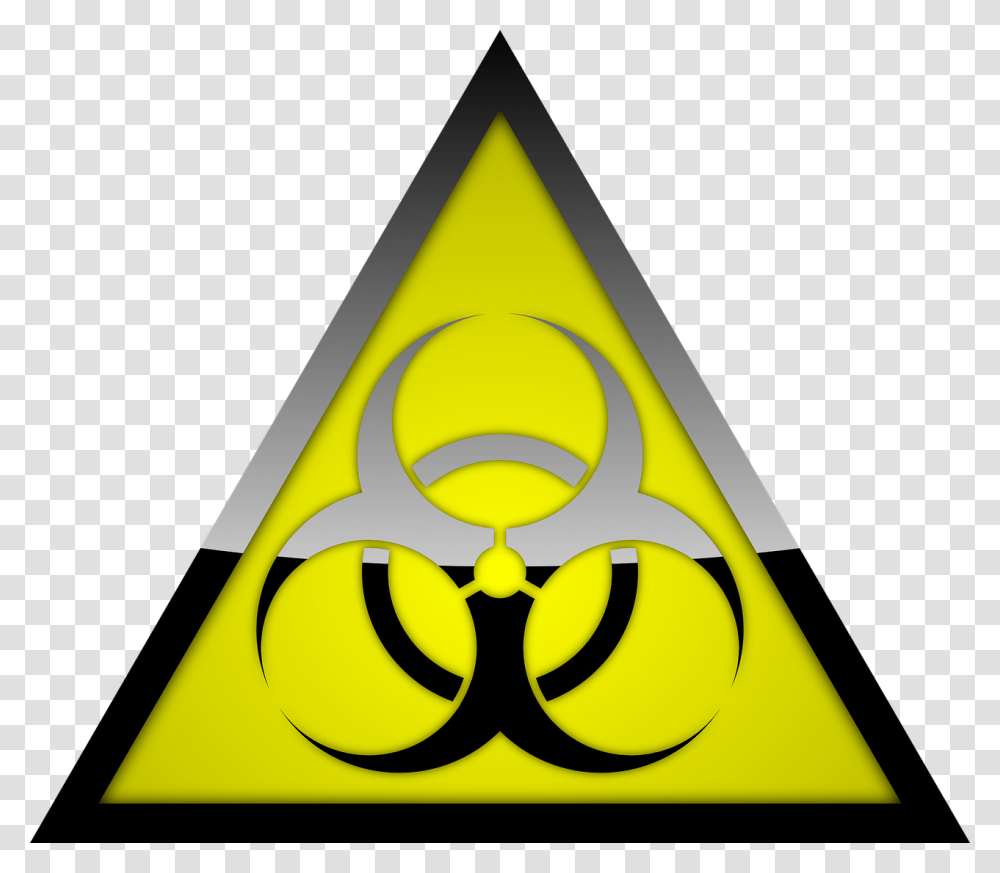 Biohazard Warning Symbol Free Picture Iso 7010, Triangle, Sign Transparent Png