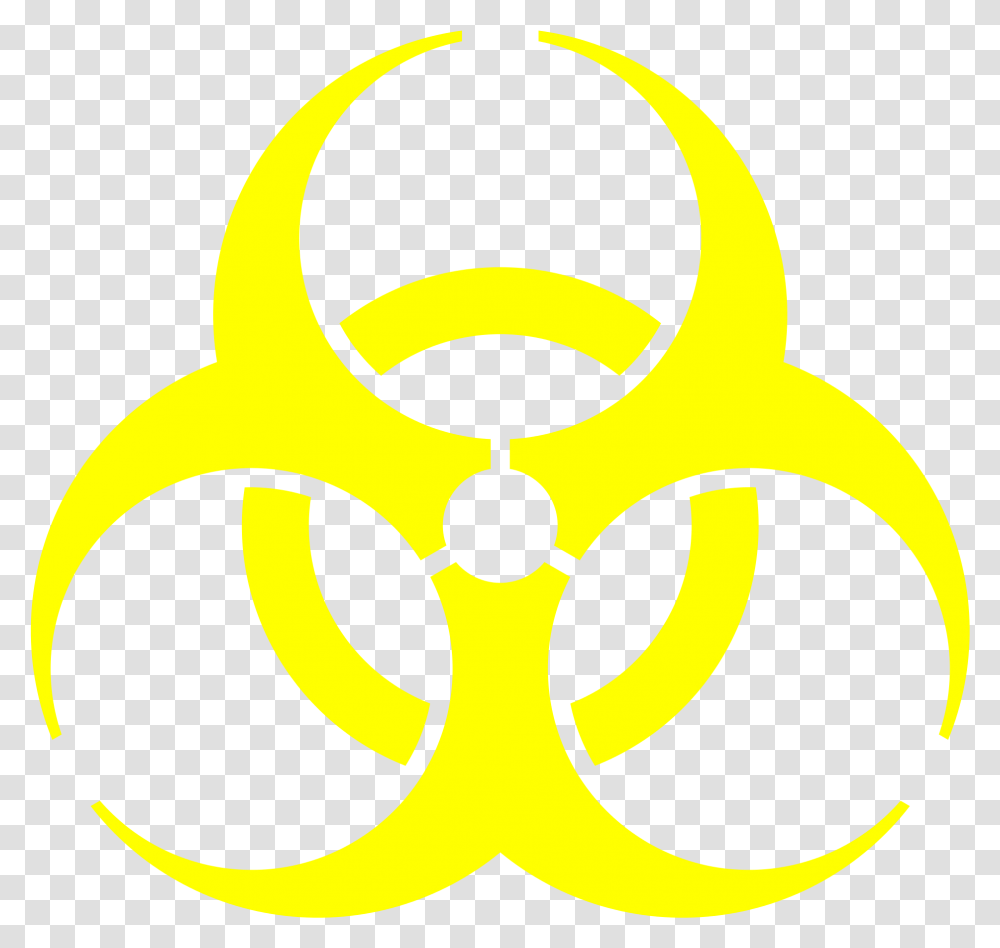 Biohazard Yellow Biohazard Symbol, Logo, Trademark, Lighting, Number Transparent Png