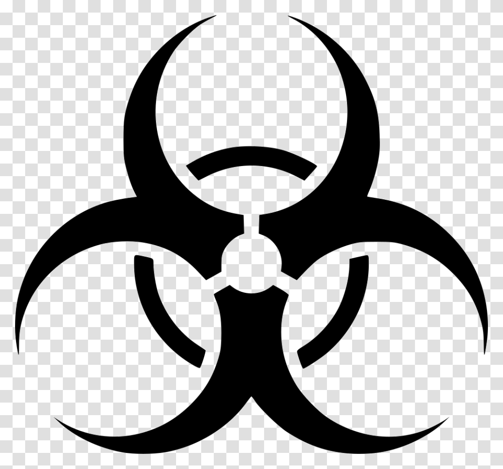 Biological Hazard Clip Art Biohazard Symbol, Stencil, Logo, Trademark, Lamp Transparent Png