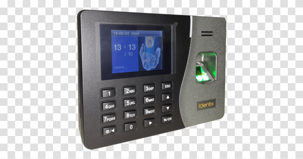Biometric Attendance System Hd Fingerprint Based Security System, Mobile Phone, Electronics, Cell Phone, Machine Transparent Png