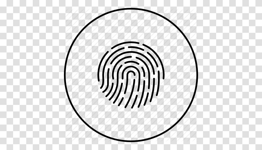 Biometric Fingerprint Forensic Hacker Science Threat, Rug Transparent Png