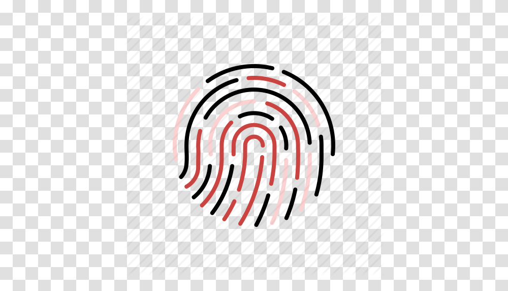 Biometric Fingerprint Forensic Proof Science Threat, Spiral, Coil, Poster, Advertisement Transparent Png