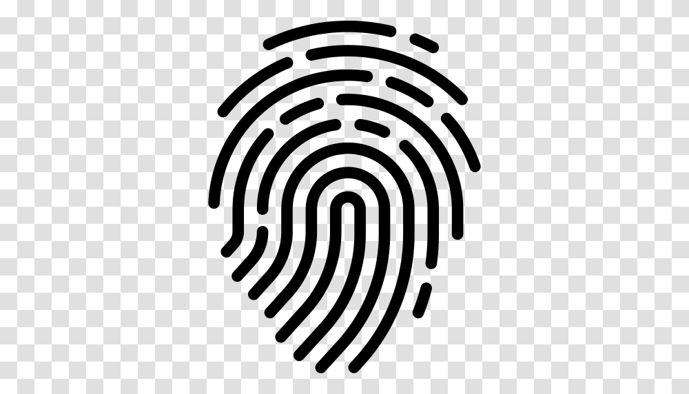 Biometric Fingerprint Icons Download Free And Vector, Gray, World Of Warcraft Transparent Png