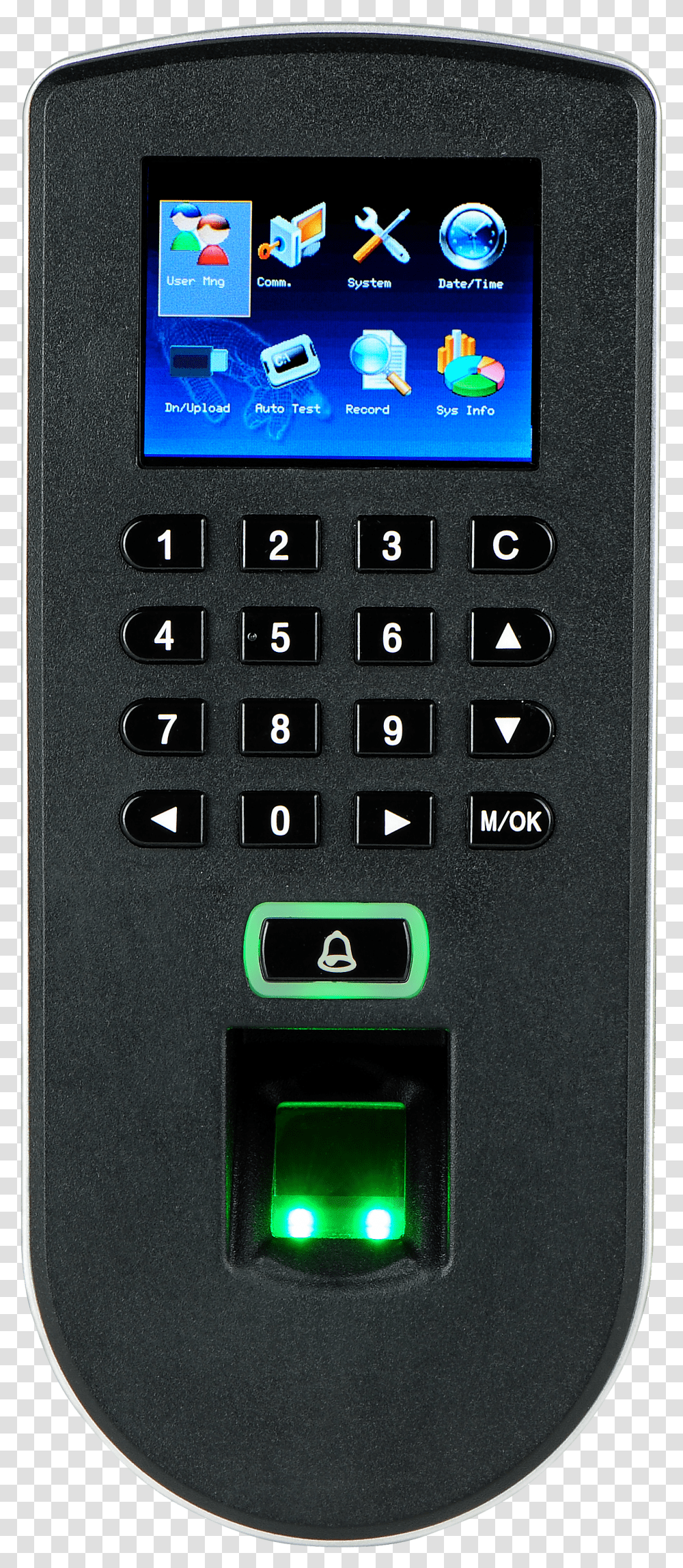 Biometric Fingerprint Reader And Access Control Transparent Png
