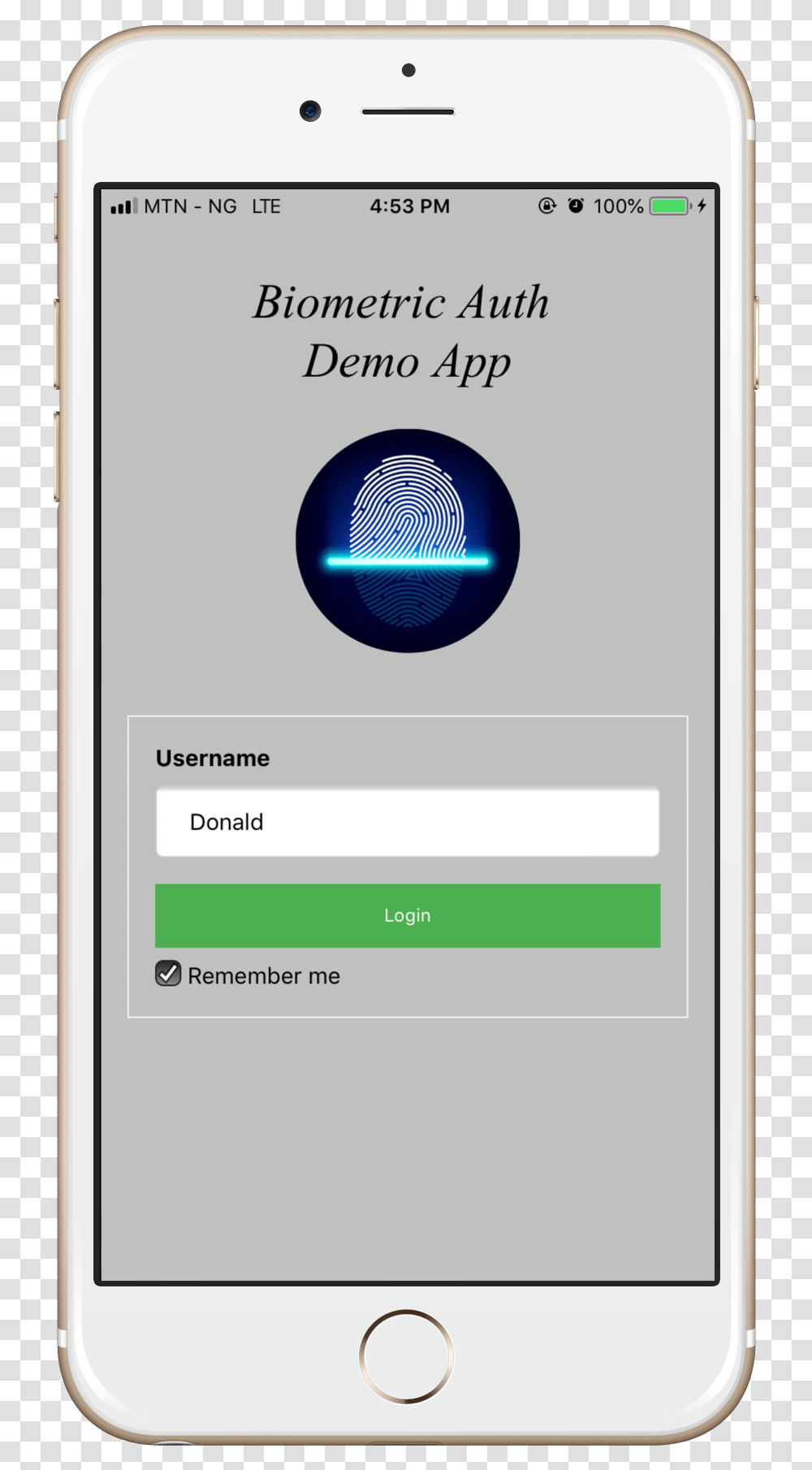 Biometric Sign In App, Mobile Phone, Electronics, Cell Phone Transparent Png