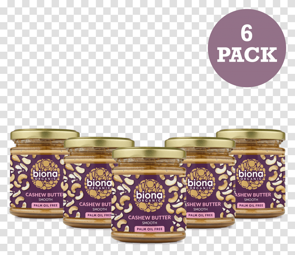 Biona Peanut Butters 6 Pack Transparent Png