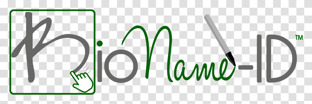 Bioname Id Logo Circle, Word, Alphabet, Handwriting Transparent Png