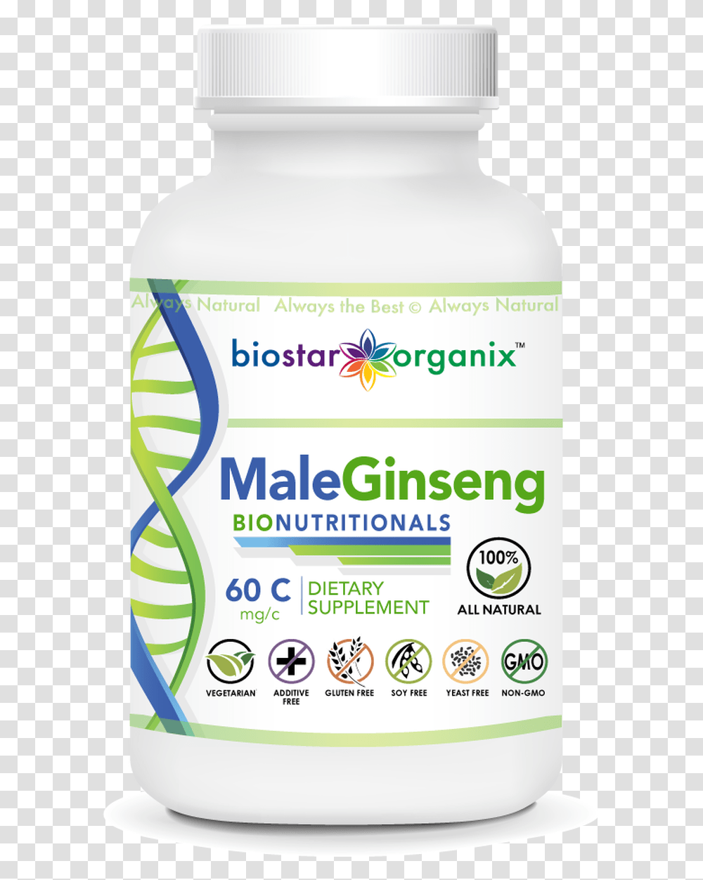 Bionutritionals Olive Leaf Qi Biostar Organix Healthcare, Bottle, Cosmetics, Label Transparent Png