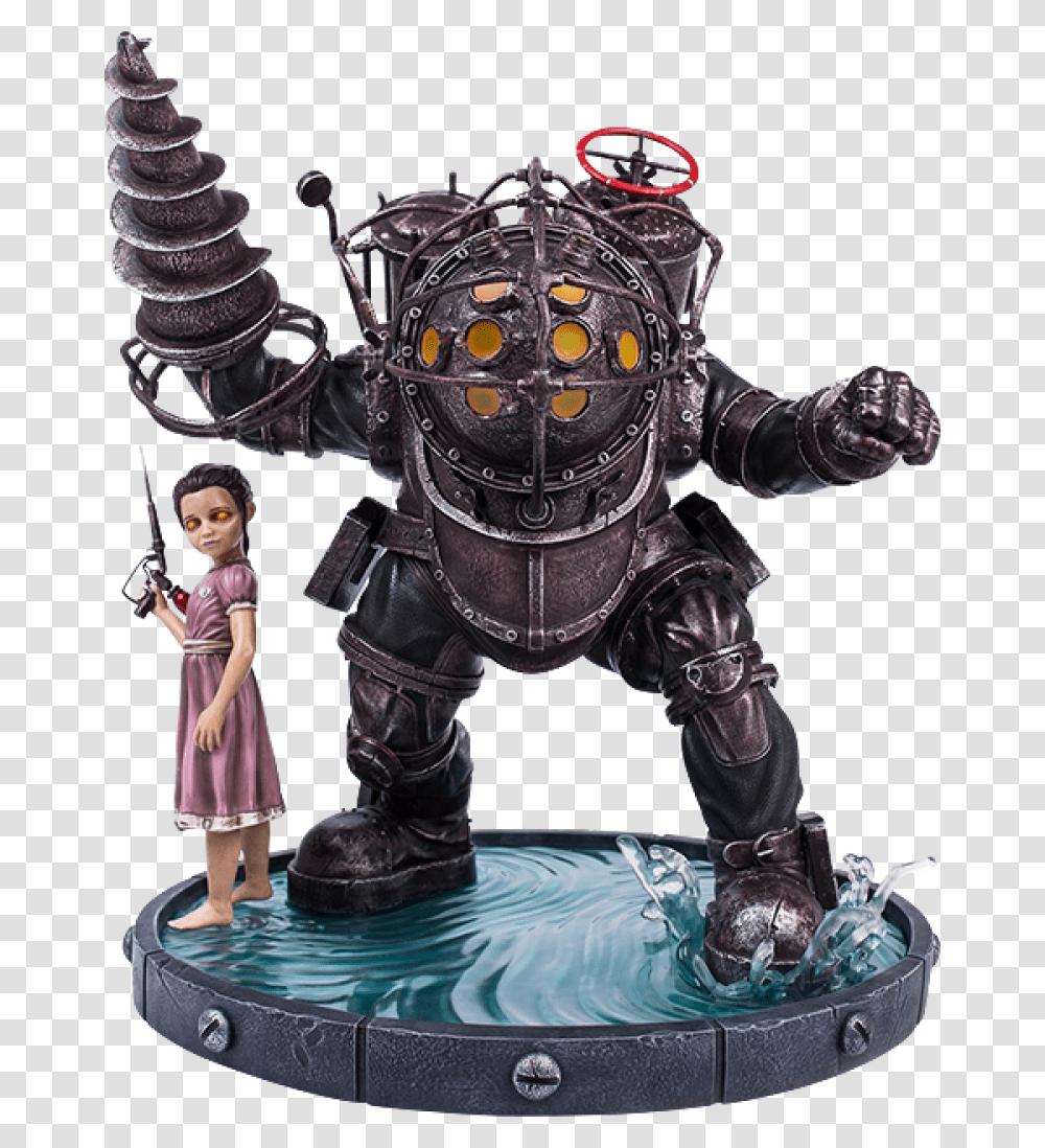 Bioshock Statue, Person, Human, Astronaut, Toy Transparent Png