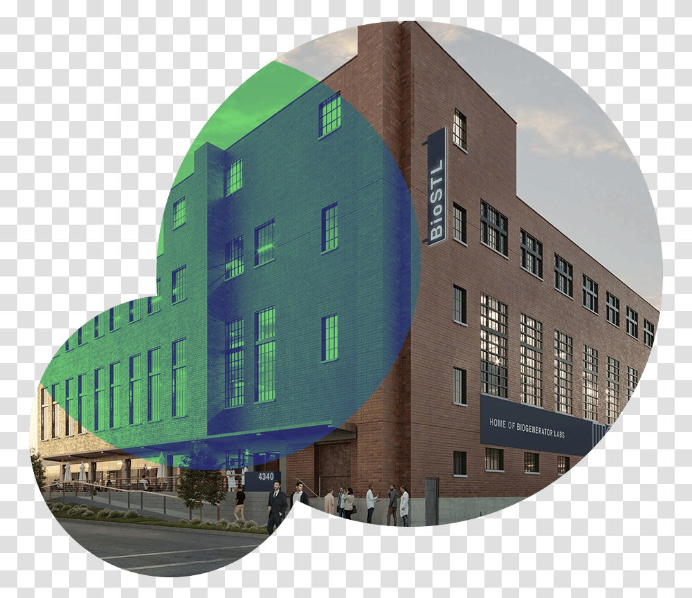 Biostl Headquarters Rendering Commercial Building, Office Building, Person, Corner, Metropolis Transparent Png