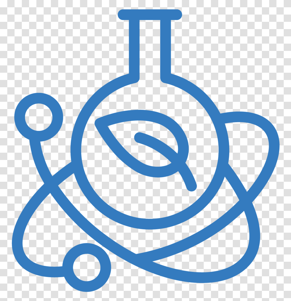 Biotechnology Line Icon, Emblem, Logo Transparent Png