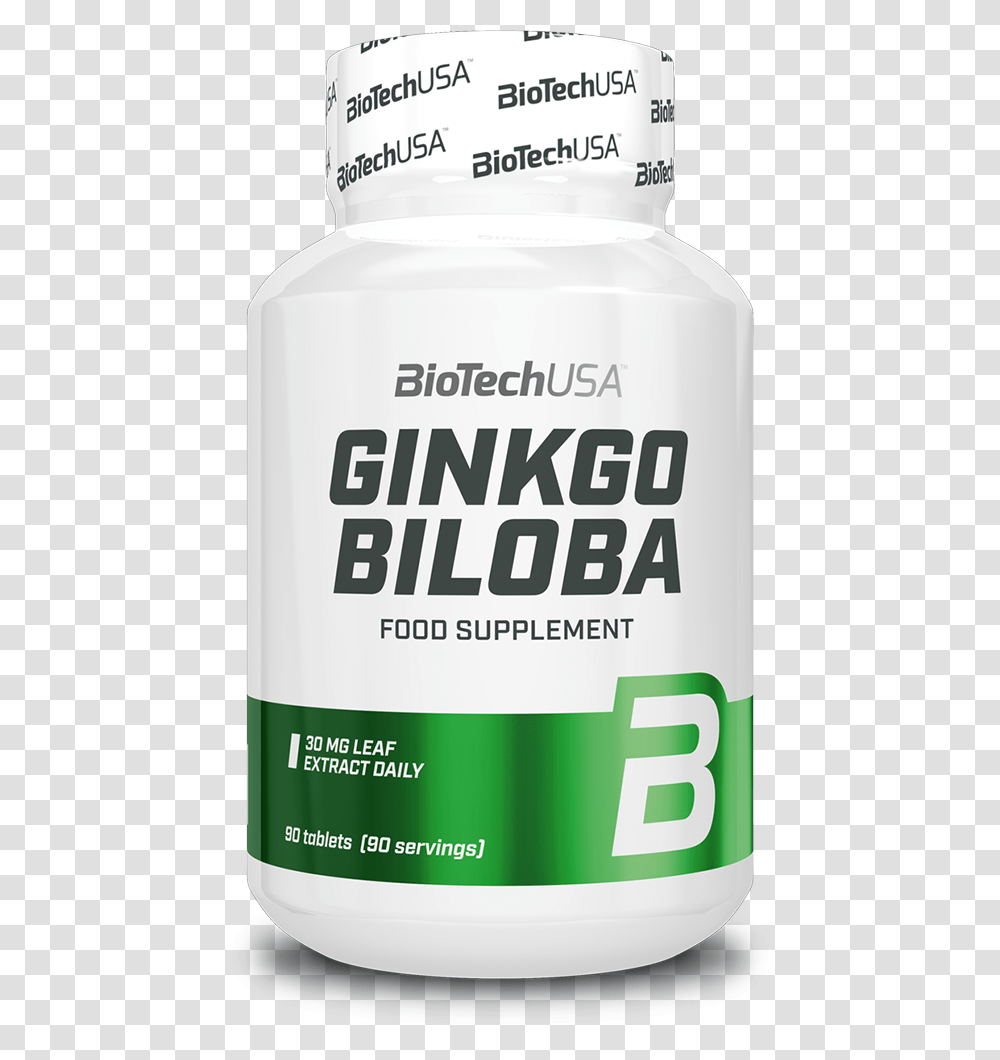 Biotechusa Ginkgo Biloba 90 Tablets, Aluminium, Tin, Can, Cosmetics Transparent Png