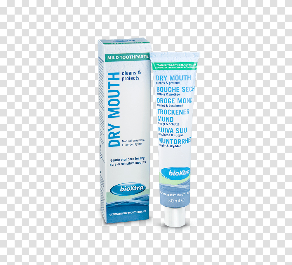 Bioxtra Mild Toothpaste Cosmetics, Bottle, Book, Lotion Transparent Png