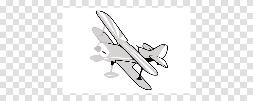 Biplane Aircraft, Vehicle, Transportation, Airplane Transparent Png