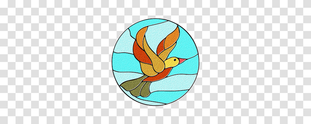Bird Art, Stained Glass, Rug, Sphere Transparent Png