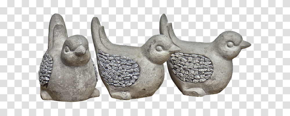 Bird Animals, Figurine, Pottery, Silver Transparent Png