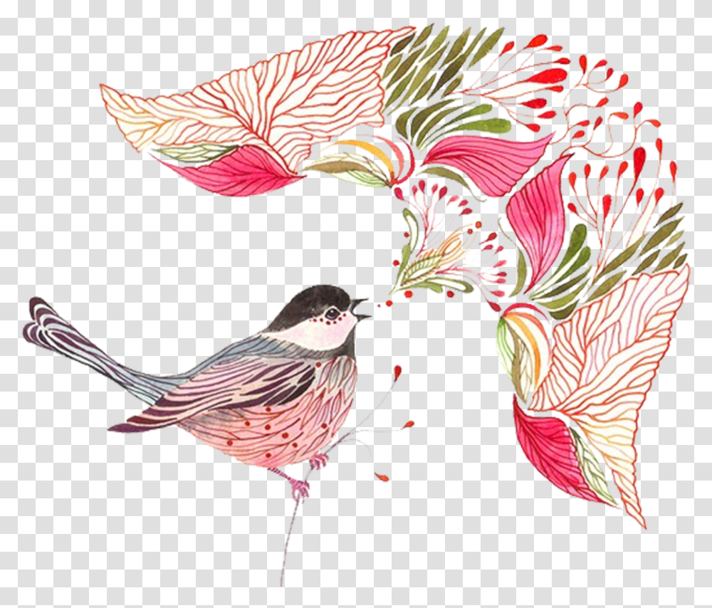 Bird Animal Watercolor Painting Download Fairy And Animal Illustrations Watercolor Transparent Png