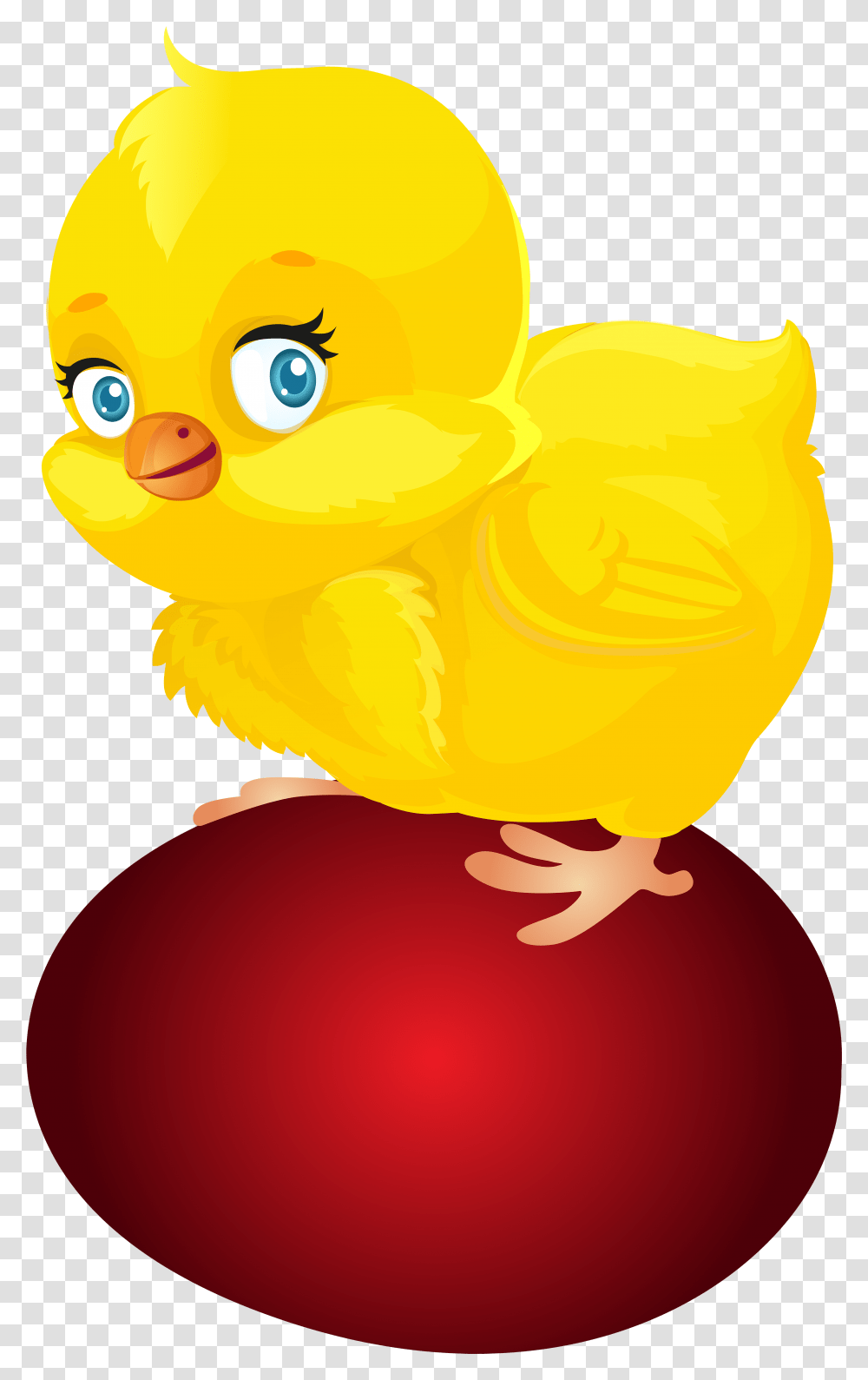 Bird Bath Clipart Red Easter Eggs Clipart, Animal, Poultry, Fowl, Chicken Transparent Png