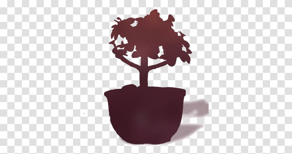 Bird Bonsai Indoor Jade Tree Free Download Flowerpot, Cup, Coffee Cup, Plant, Sweets Transparent Png